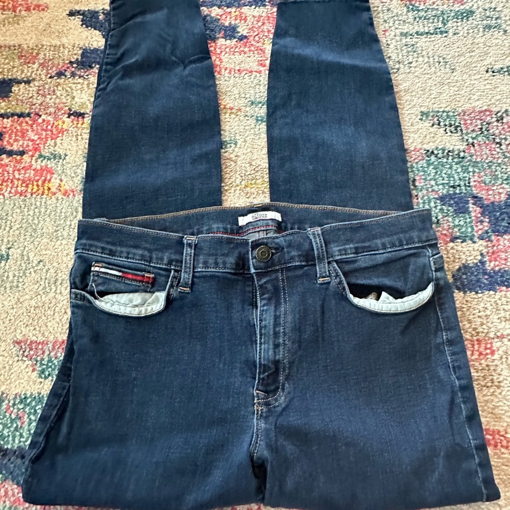 Tommy Hilfiger Dark Blue Denim Skinny Jeans